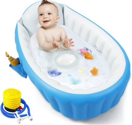 Inflatable Baby Bath Tub With Pump