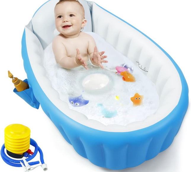 Inflatable Baby Bath Tub With Pump