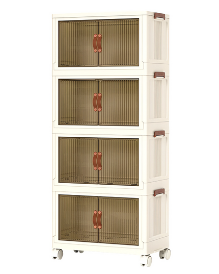 4 Layer Foldable Storage Cabinet