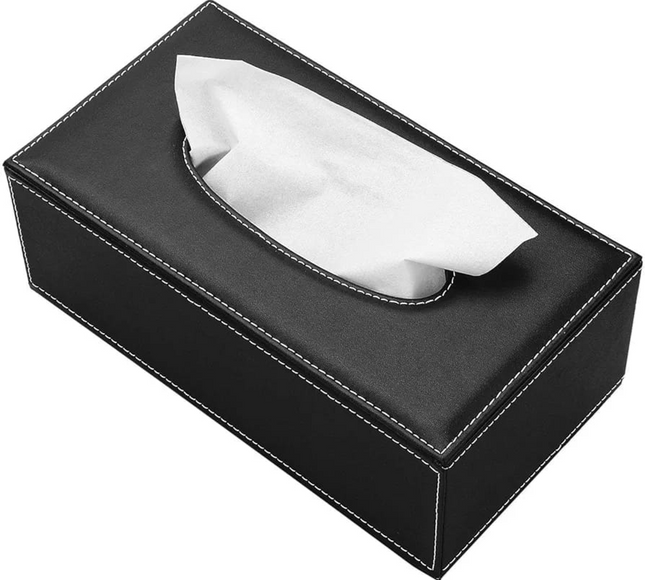 Tissue Box Leather