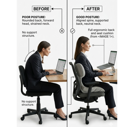 Chair Back Support Cushion