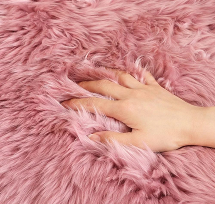 Fluffy Round Rug Floor Carpet