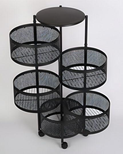 Kitchen Storage Round Shelf 5 Layer