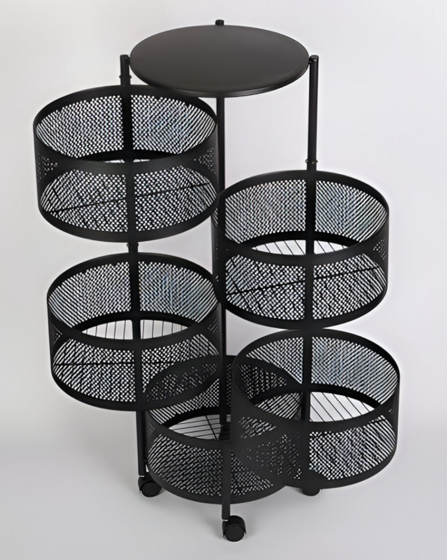Kitchen Storage Round Shelf 5 Layer