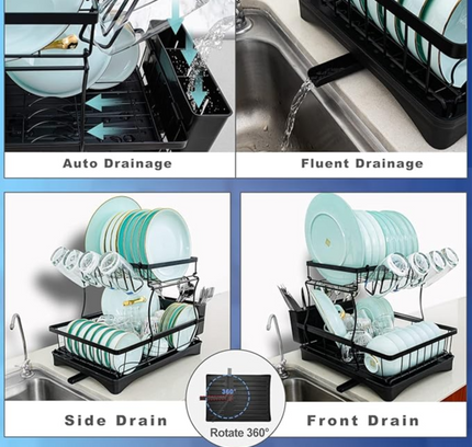 Multilayer Dish Rack Draining Rack
