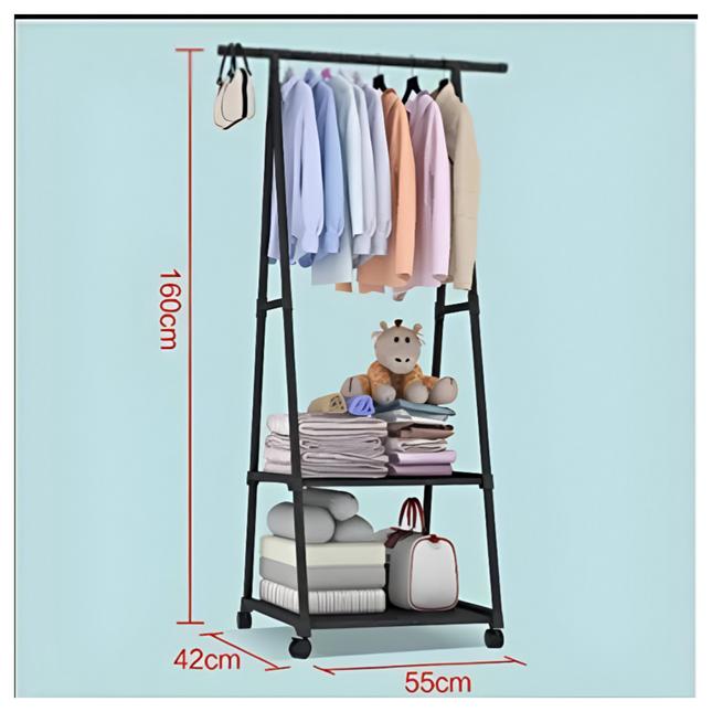 رف ملابس مثلث