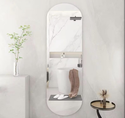 Self Adhesive Flexible Wall Mirror Oval Shape