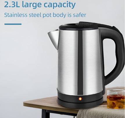 غلاية كهربائية من الستانلس ستيل من جيهام