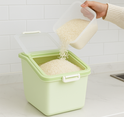 Plastic Rice Storage Container