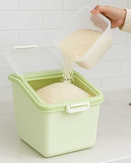 Plastic Rice Storage Container