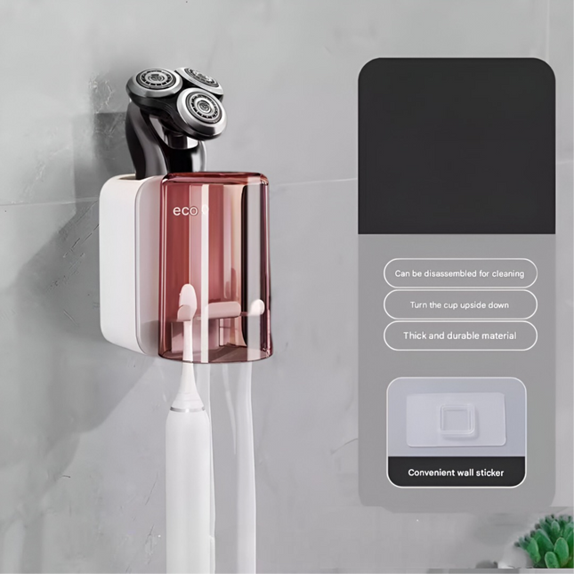 مجموعة حامل فرشاة الأسنان