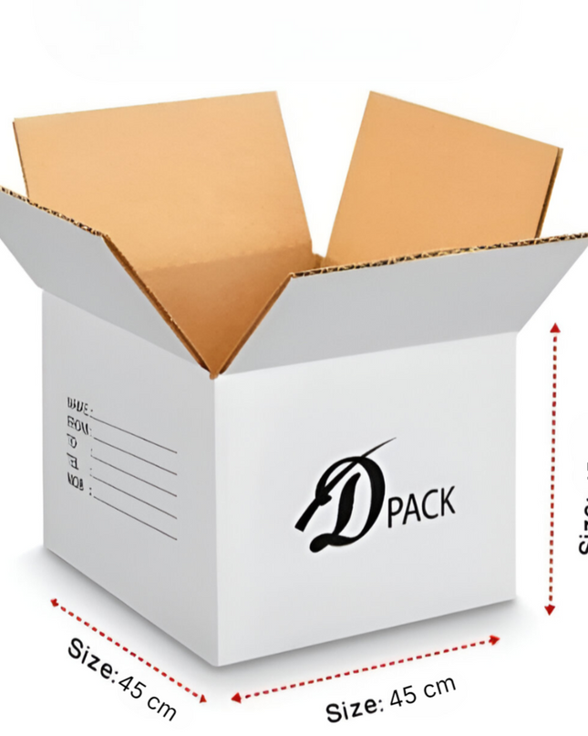 Cargo Carton Packing carton White Medium