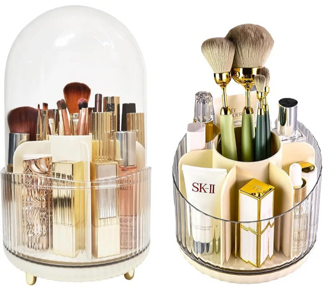 Makeup Brush Holder Oragnizer With Lid