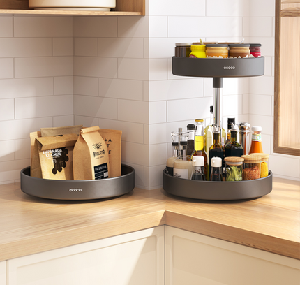 Kitchen Rotating Spice Storage Rack Ecoco