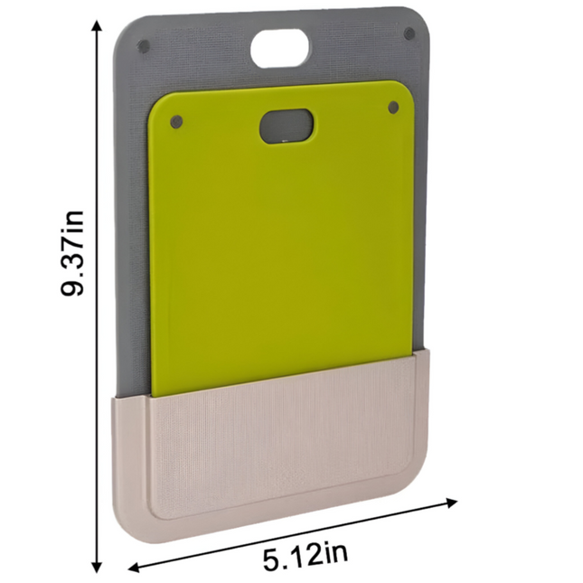 مجموعة ألواح التقطيع مع حقيبة تخزين