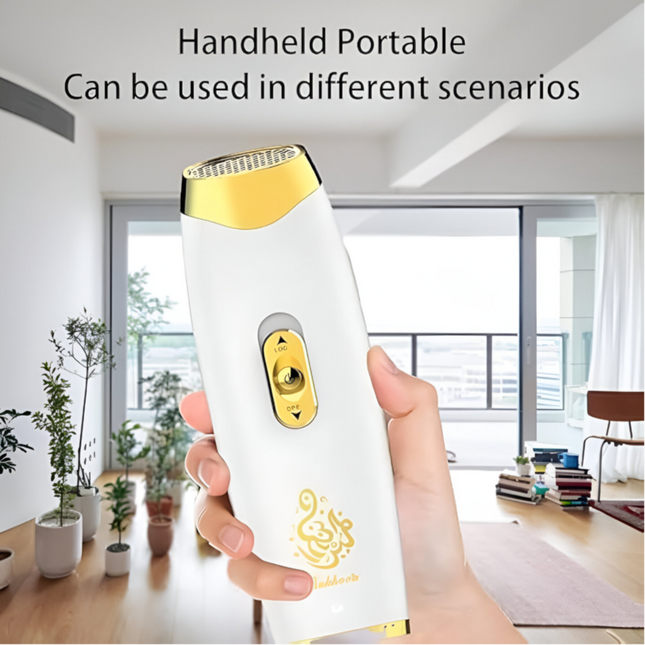 مبخرة بخور كهربائية محمولة باليد