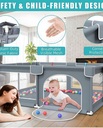 Baby Play Fence 150x180cm