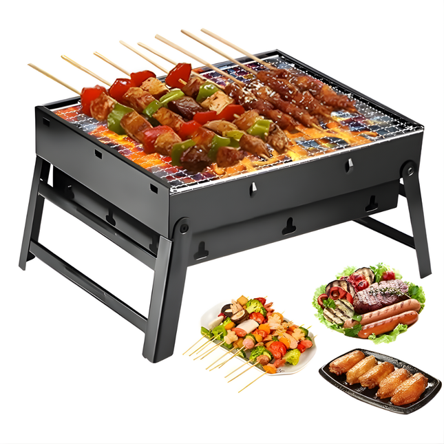 Portable Folding Stainless Steel Bbq Grill (Ca-04B)