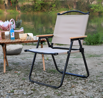Folding Portable Metal Camping Chair