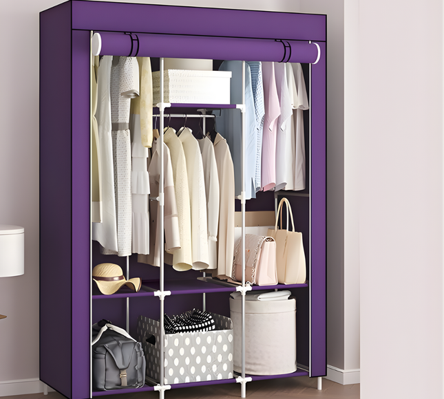 Diy Zipper Foldable Wardrobe