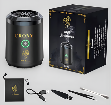 Oud Bakhoor Mini Oud Incense Burner BK-18