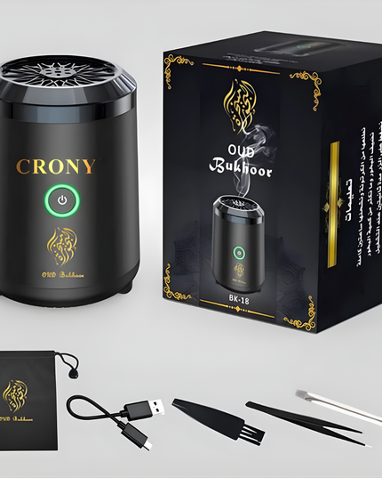 Oud Bakhoor Mini Oud Incense Burner BK-18