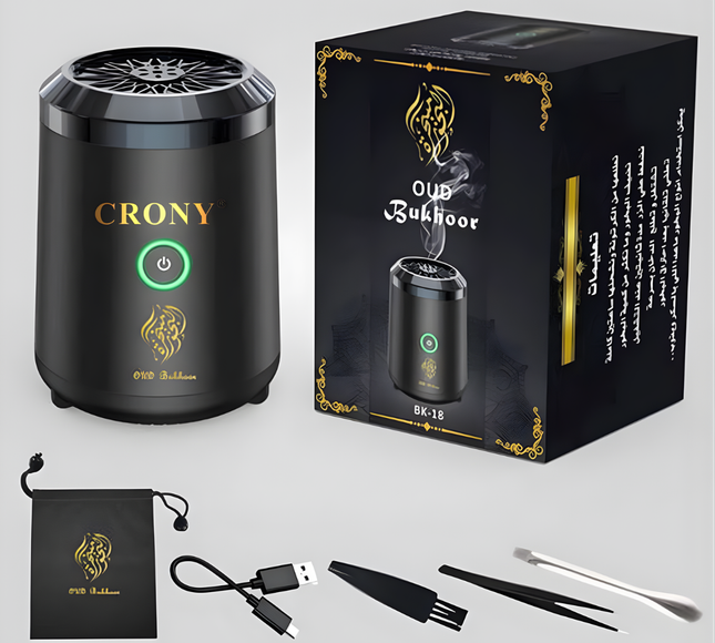 Oud Bakhoor Mini Oud Incense Burner BK-18