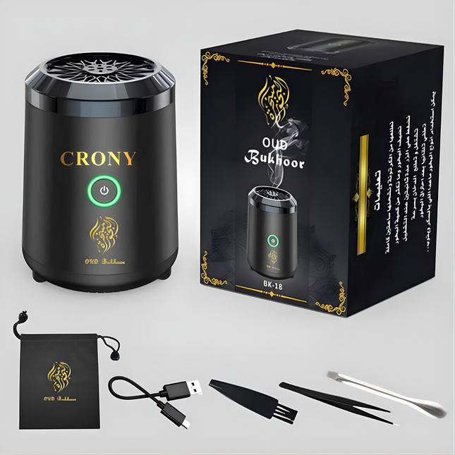 Oud Bakhoor Mini Oud Incense Burner BK-18