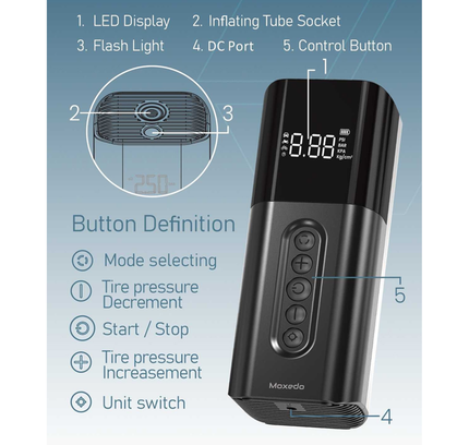 Air Dynamo Portable Air Pump