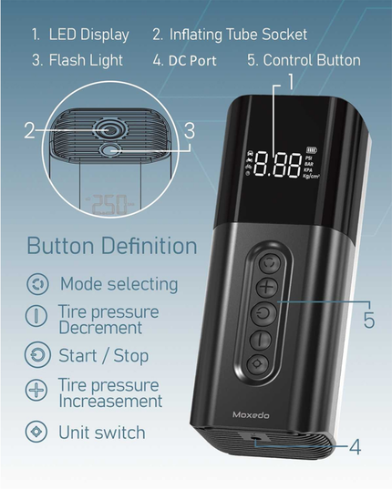 Air Dynamo Portable Air Pump