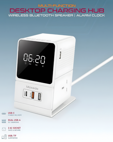 Moxedo Multi-function Desktop Charging Hub