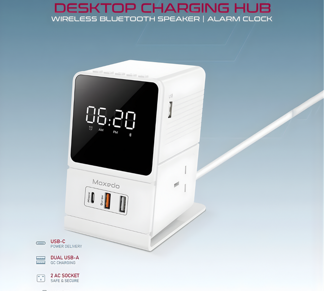 Moxedo Multi-function Desktop Charging Hub