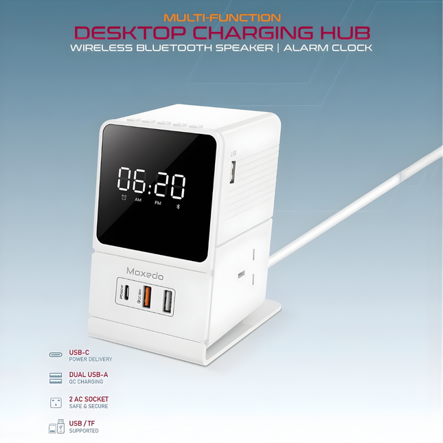 Moxedo Multi-function Desktop Charging Hub