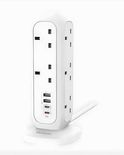 Moxedo 3250W Smart Hub Tower Power Strip