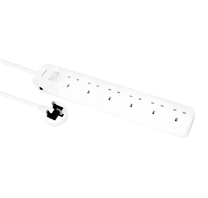 Anker 6 Ac Outlet Power Strip White, A91f3k21