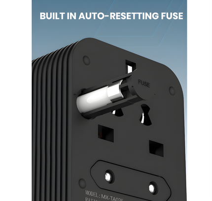 Moxedo Universal – Plug Travel Conversion Socket 2500W