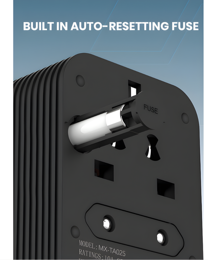 Moxedo Universal – Plug Travel Conversion Socket 2500W