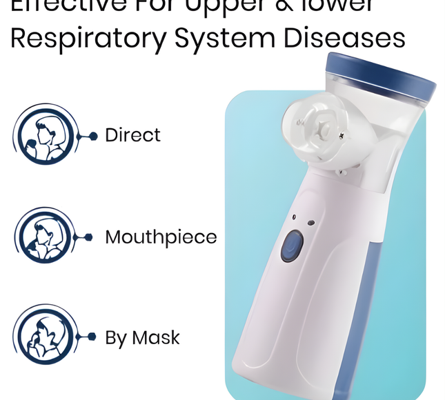 Portable Mesh Nebulizer Handheld Inhaler