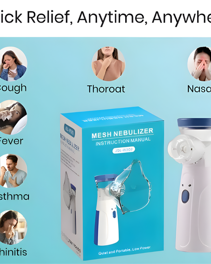 Portable Mesh Nebulizer Handheld Inhaler