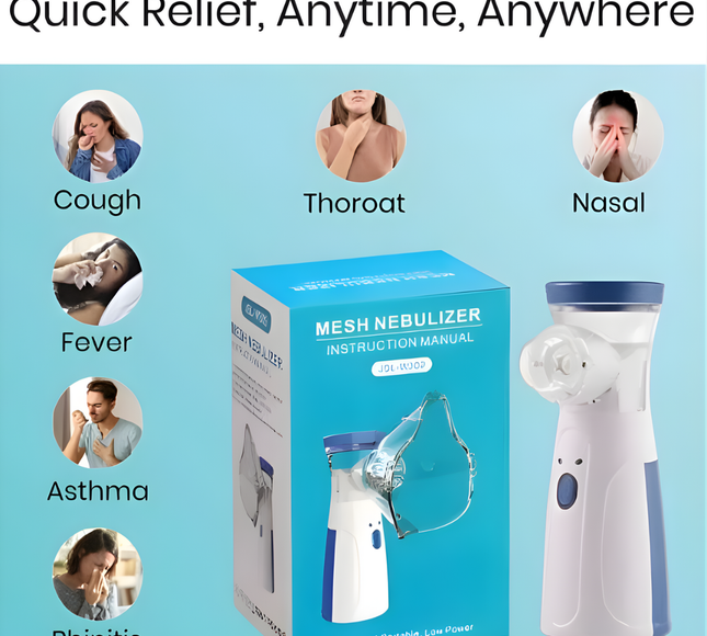 Portable Mesh Nebulizer Handheld Inhaler