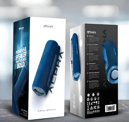 HiFuture Ripple IPX7 Portable Wireless Speaker