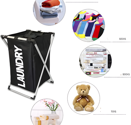 Foldable Laundry Basket 1 Section