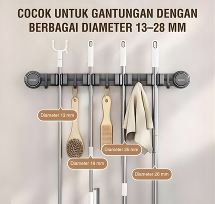 Suction Mop Holder Ecoco