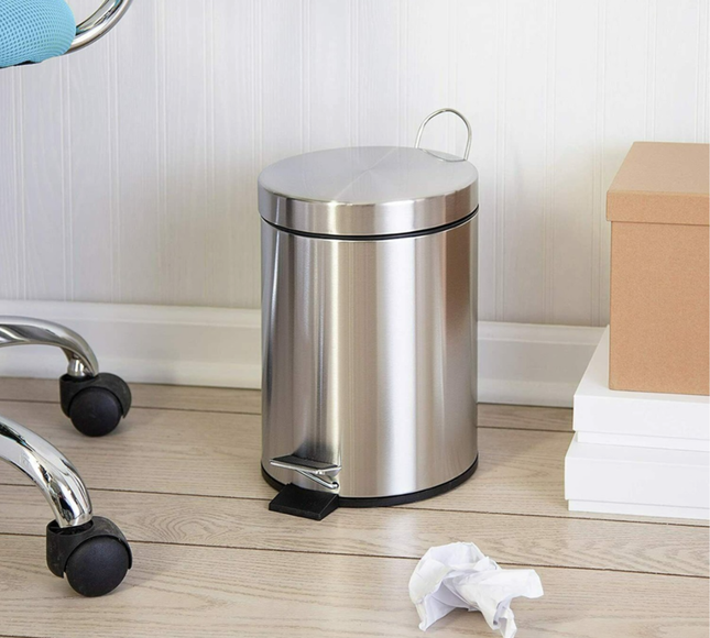 Stainless Steel Trash Can 5 Liter