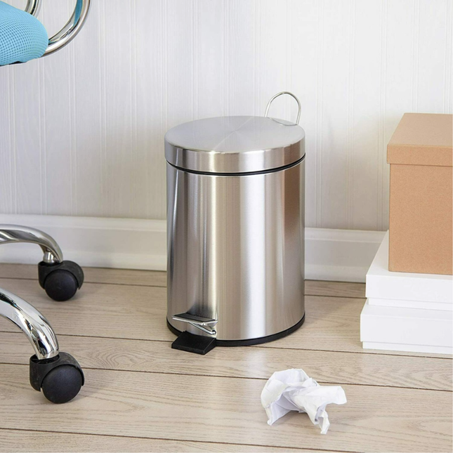 Stainless Steel Trash Can 5 Liter