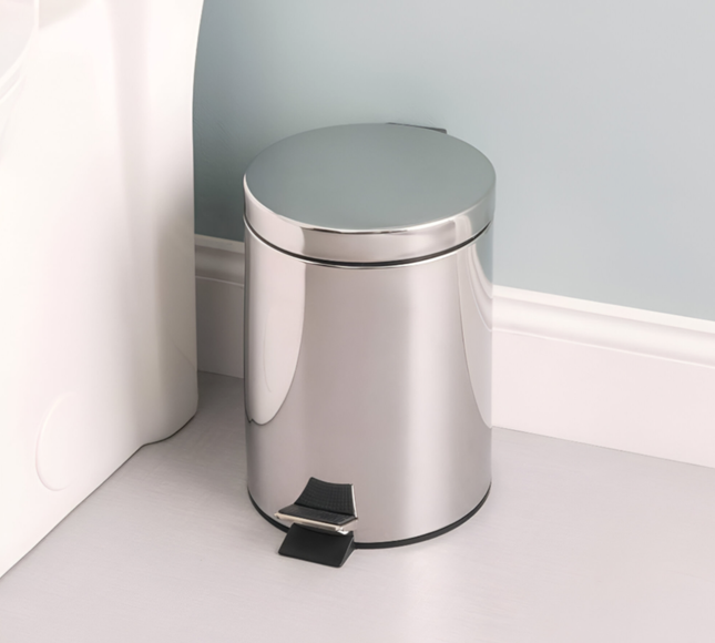 Stainless Steel Trash Can 5 Liter