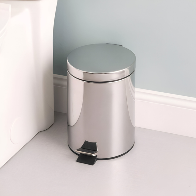 Stainless Steel Trash Can 5 Liter