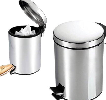 Stainless Steel Trash Can 5 Liter