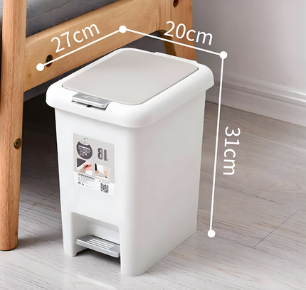 Plastic Trash Can Lid Press 8 Liter