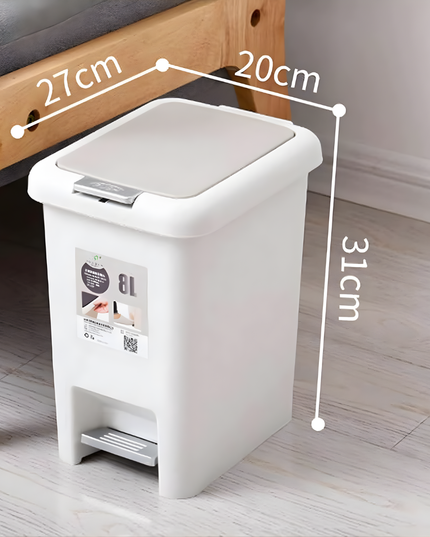 Plastic Trash Can Lid Press 8 Liter